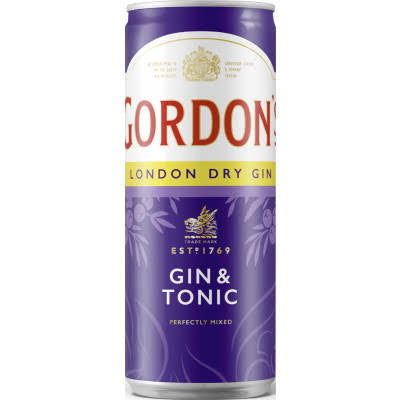 Gordons's Gin Tonic 250ml
